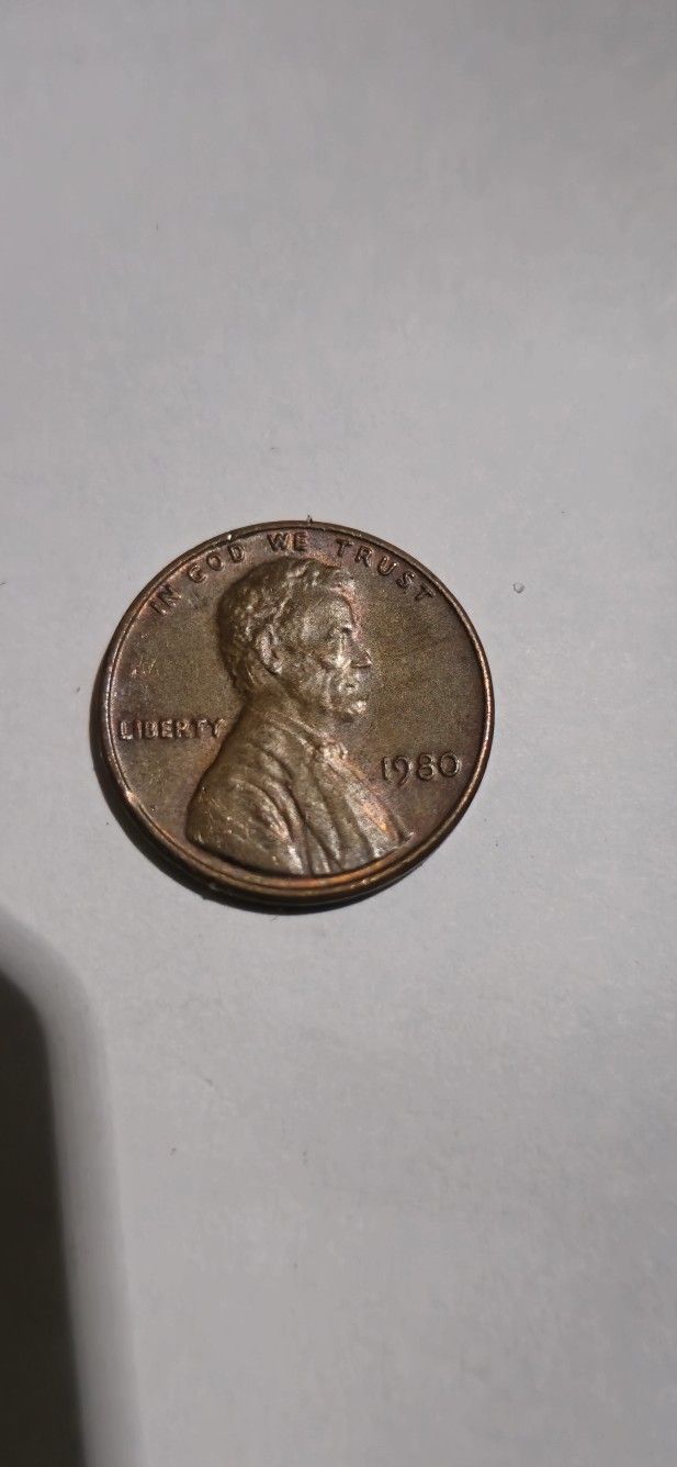 1980 No Mint Mark Penny