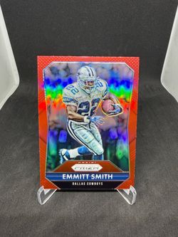 2015 Panini Prizm #22 Emmitt Smith Red Prizm SSP E1