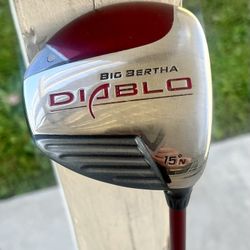 Callaway, Big Bertha, Diablo, 3 And 5Wood