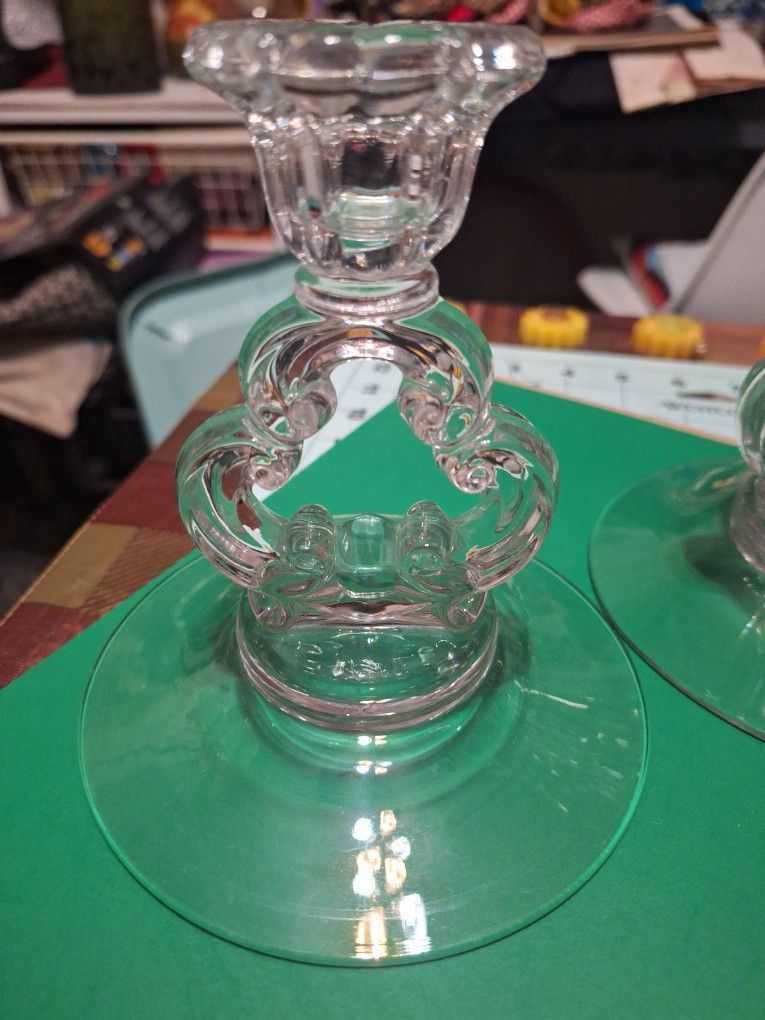 Crystal Candle Holders