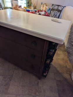 MCM kitchen island
