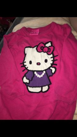 Size 4T hello kitty sweater