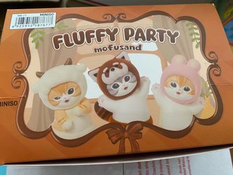 Miniso mofusand Fluffy Party Blind Box Set