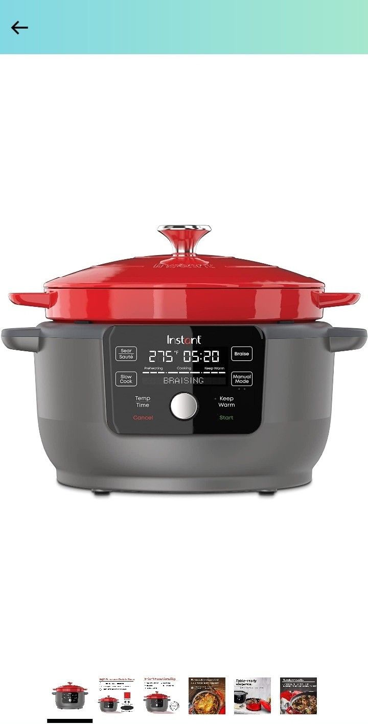 INSTANT POT Instant Precision Dutch Oven, 5-in-1

