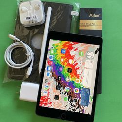 Apple  Ipad Mini 5th Generation (Latest iOS 26 updated) 64GB WiFi + Cellular Unlocked with Pen And Accessories