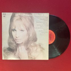 Barbara Streisand’s Greatest Hits Vinyl 45