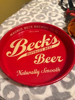 Becks Beer Tray