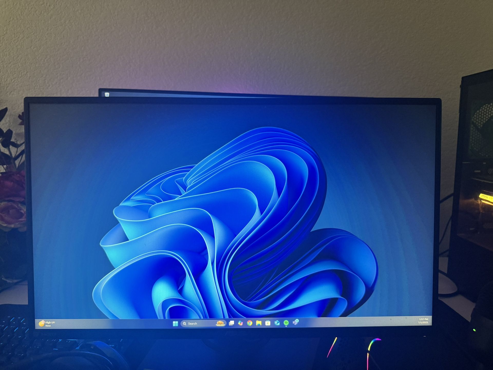 27’ ASUS 280hz Gaming Monitor 