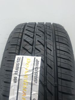 New tires Matching set Run flat P225/55R18 98H Bridgestone Driveguard 11/32 2255518