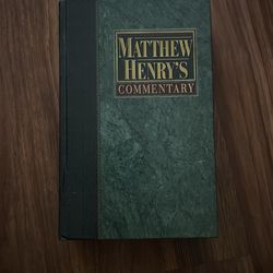 Matthew Henry’s Commentary 