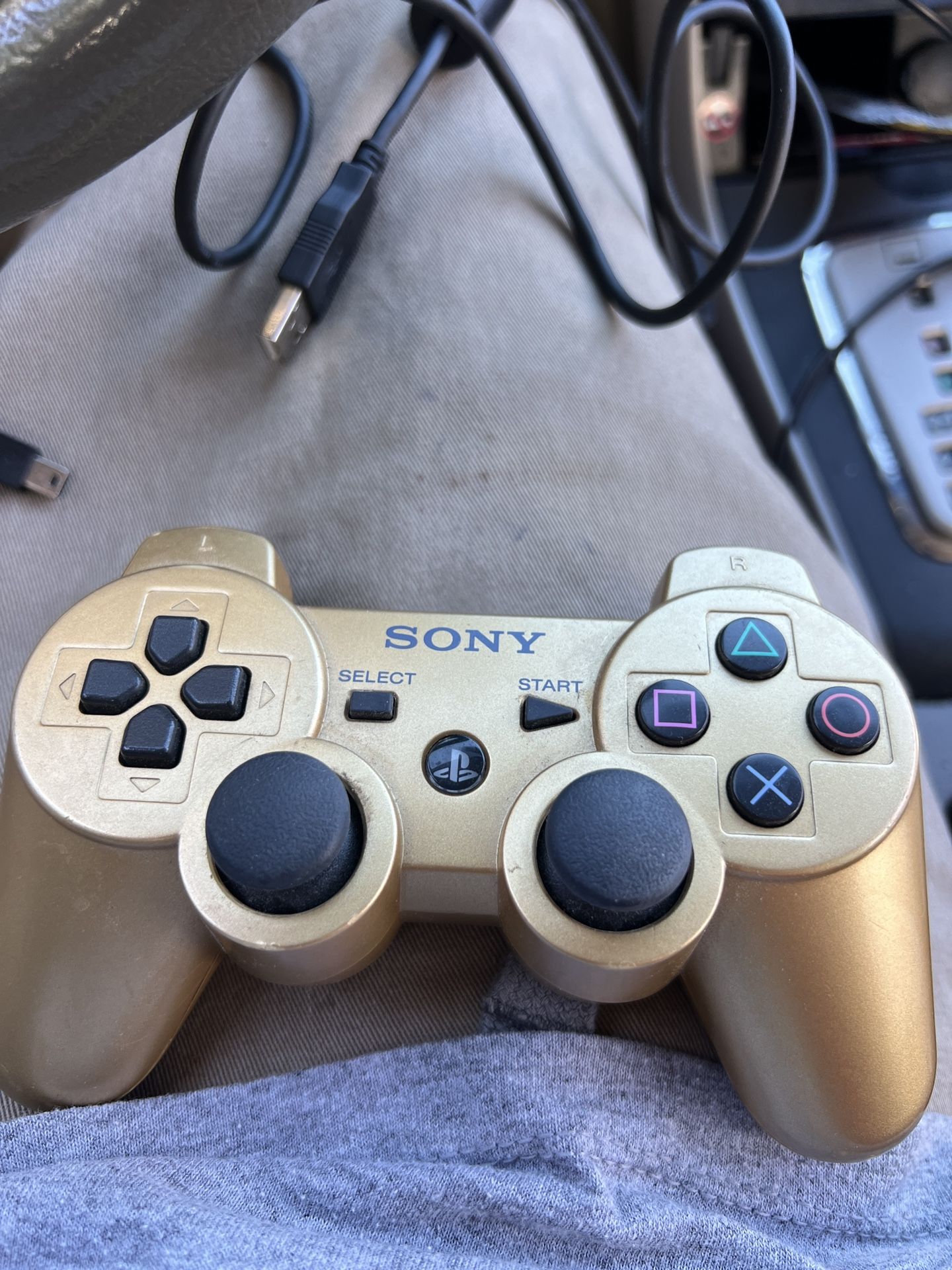 PS3 Controller Gold