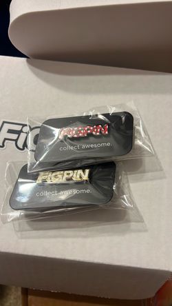 FiGPiN Logo Enamel Pins – Set of 2