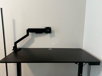 Office Desk + Arm Monitor