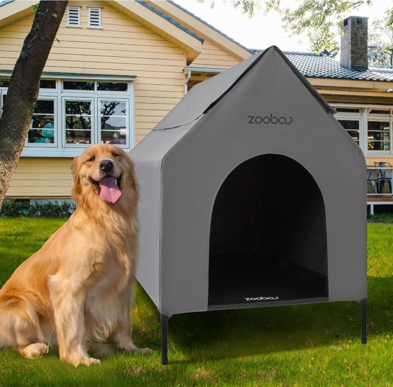 Zoobaa Elevated Dog House