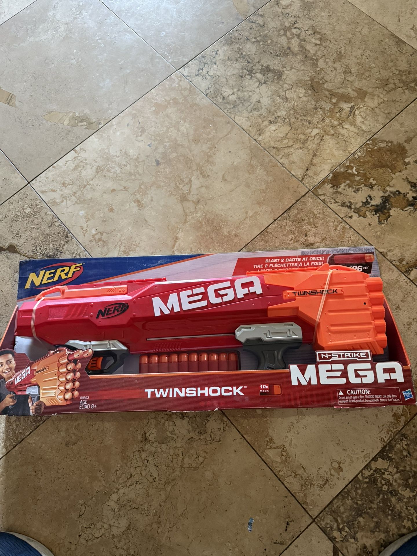 BRAND NEW Nerf Gun Mega N Strike Twinshock!