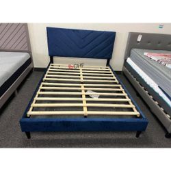 Velvet Twin / Full Size Bed Frame  - Limited Time Offer 