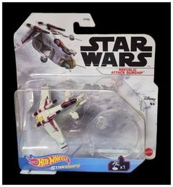 STAR WARS HOT WHEELS REPUBLIC GUNSHIP VEHICLE