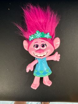 Trolls Poppy Character Figure with Hair