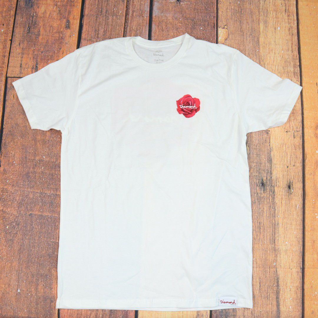 Diamond Supply Co. T Shirt / Size Large / White Color/