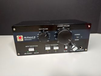 SM Pro Audio M-Patch 2 Passive Volume Control / Monitor Switch