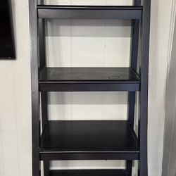 2 Identical Ladder Shelves Espresso Color