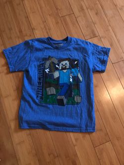 Small Minecraft shirt