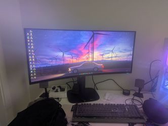 Keyboard and monitor