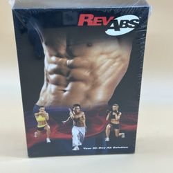 REV ABS 90 Day Workout Routine Shred Core DVDs Sealed