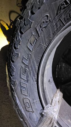 Jeep wrangler JL 2018 tires