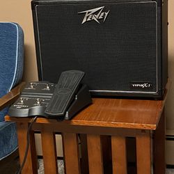 Peavey VyperX1 Modeling Amp And Sanpera Foot Switch