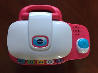 VTech PINK Tote N Go Laptop with Mouse educational Toddler Toy for Sale in  Kennewick, WA - OfferUp
