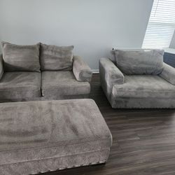 Sofá & Chase W/ottoman