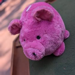 Jumbo Plush Piggy Bank