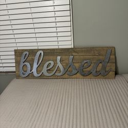 Blessed Wall Decor