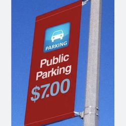 Street Pole Banner Hardware Brackets 24”