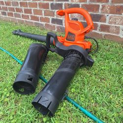 Black And Decker Corded Electric Blower