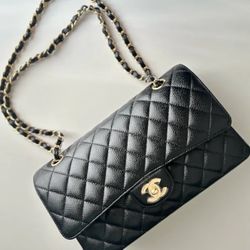Chanel Caviar Double Flap Bag