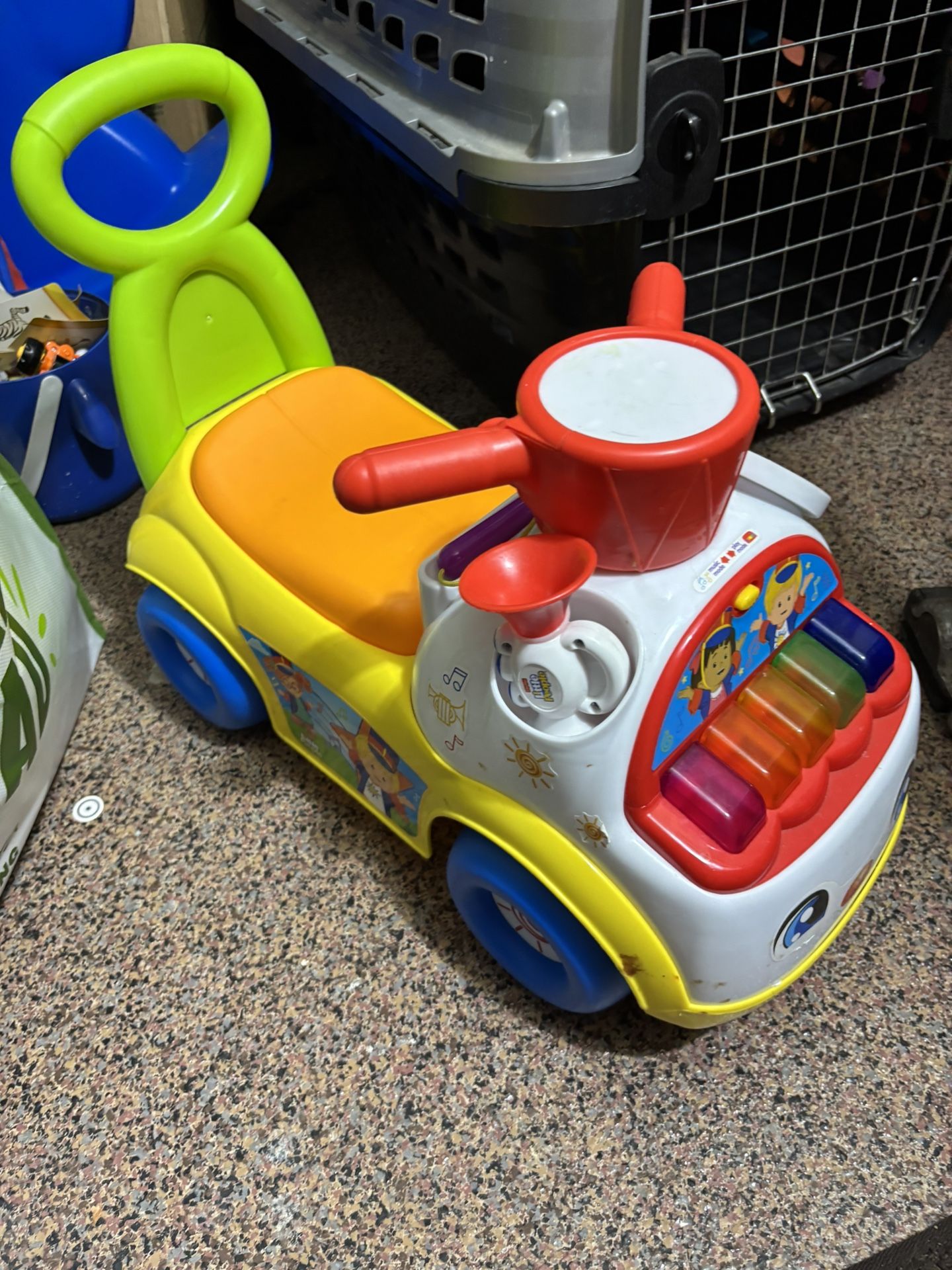 Fisher price ride On Car With Piano