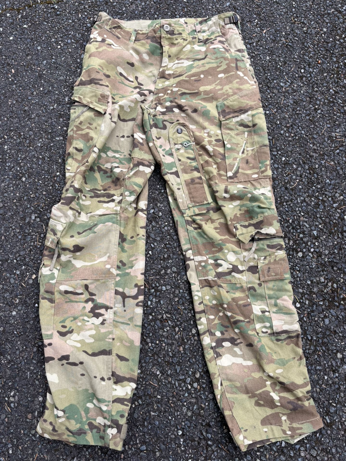 Military Surplus Multicam Aircrew Combat Trousers, Like New