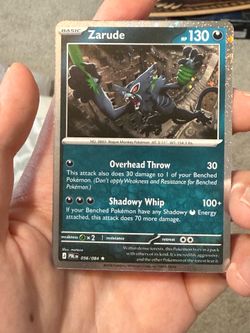 Nintendo Zarude 056/084 Vivid Voltage ENG Holo Rare  promo