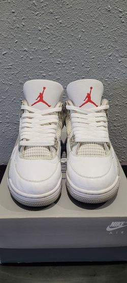 Jordan Retro 4 White Oreo Size 9