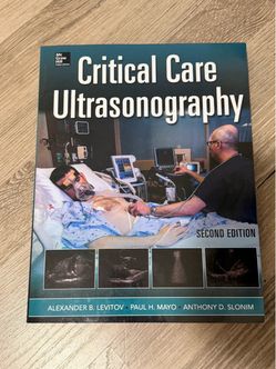 Critical Care Ultrasonography Second Edition Textbook
