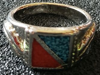 Stainless Steel Ring size 10 Unisex