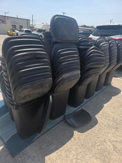 13-gallon pre-owned kitchen wastebaskets, just $5 each