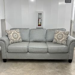 Modern Gray/Blue Sofa !!! Great Condition