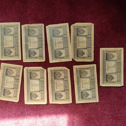 Old Russian Bank Notes 1898