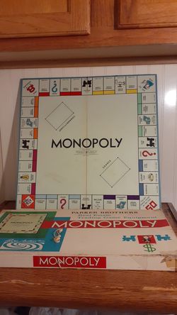Vintage 1961 Monopoly Board Game Comes With All Original Pieces!