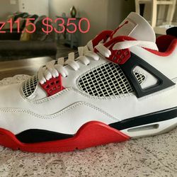 JORDAN FIRE RED 4!! VNDS