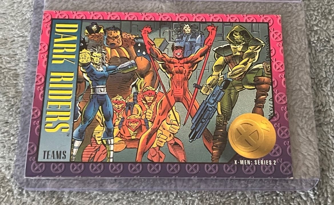 1993 Skybox Marvel X-Men Series 2 Dark Riders #88 Teams