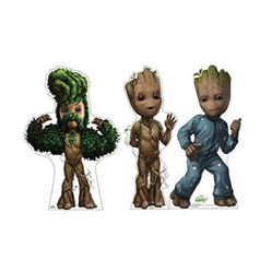 I am Groot (Set of 3) Cardboard Cutout Standup - Marvel's I Am Groot (TV Series)